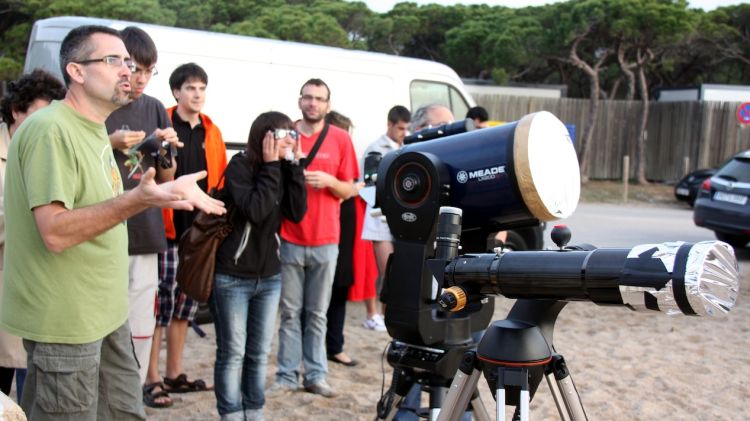 Els aficionats que s'han aplegat a Platja d'Aro © ACN