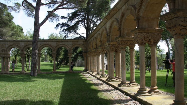 El claustre situat a la finca Mas del Vent de Palamós (arxiu) © ACN