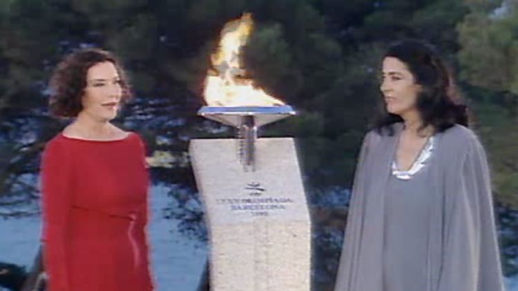 Un moment de la cerimònia a les ruïnes d'Empúries © TV3