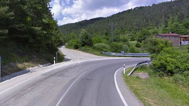 Tram de la carretera N-260 que uneix Sant Joan de les Abadesses amb Ripoll © ACN