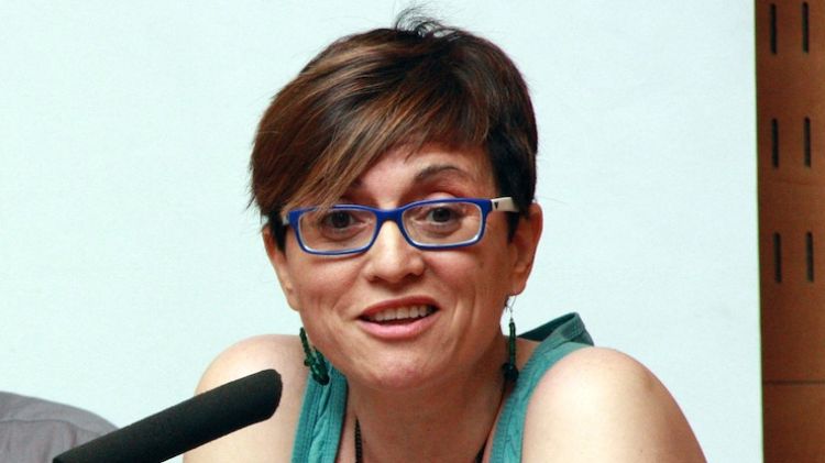Maria Mercè Cuartiella, guanyadora del Premi Llibreter amb 'Germans, gairebé bessons' © ACN