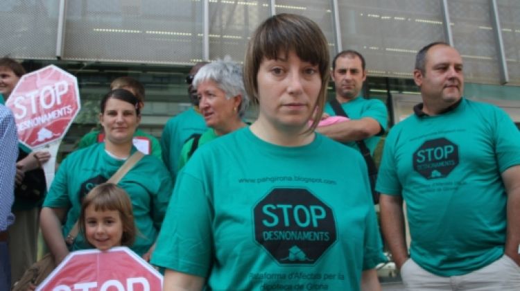 La portaveu de la PAH a Girona, Marta Afuera © ACN