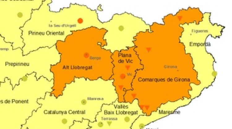 Mapa d'ozó troposfèric per demà © ACN