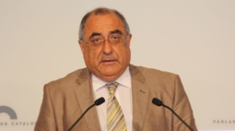 El president del grup parlamentari socialista, Joaquim Nadal © ACN