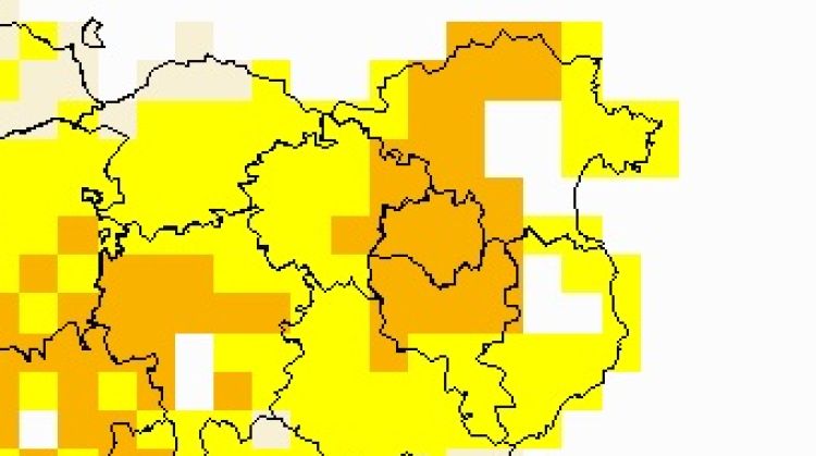 Mapa de risc d'incendi per avui