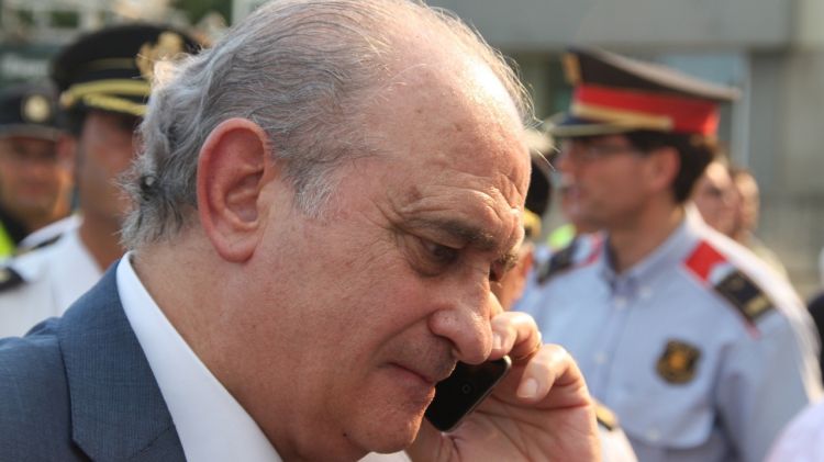 El ministre Fernández Díaz ha visitat el CCA al parc de Figueres © ACN