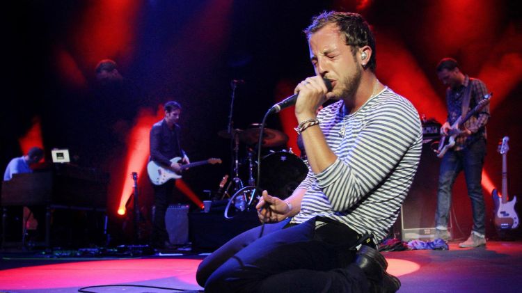 James Morrison en un moment del seu enèrgic inici © José Irún