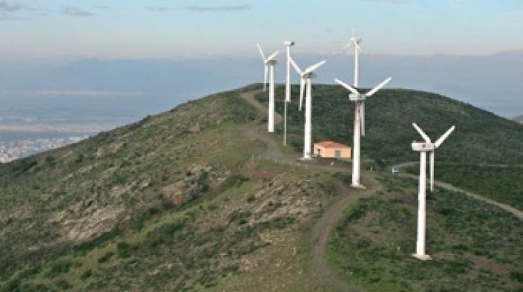 L'antic parc eòlic de Roses, actualment desaparegut