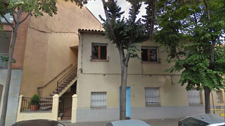 Habitatge del carrer Pedret on s'han practicat dues detencions © AG