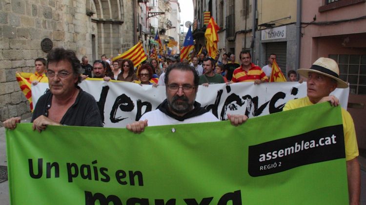 Els assistents s'han passejat pel municipi © ACN