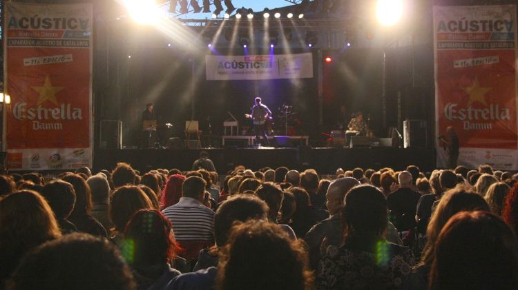 Un moment de l'Acústica ahir a la nit © ACN