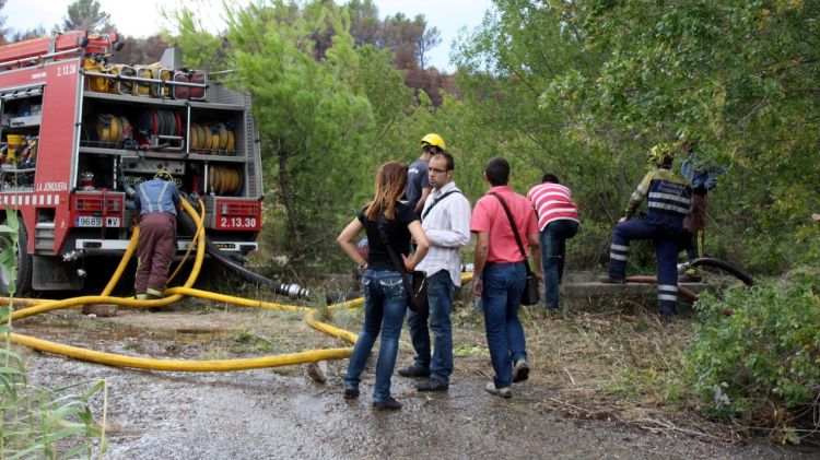 L'indret on aquest matí s'ha trobat el cos de l'home mort © ACN