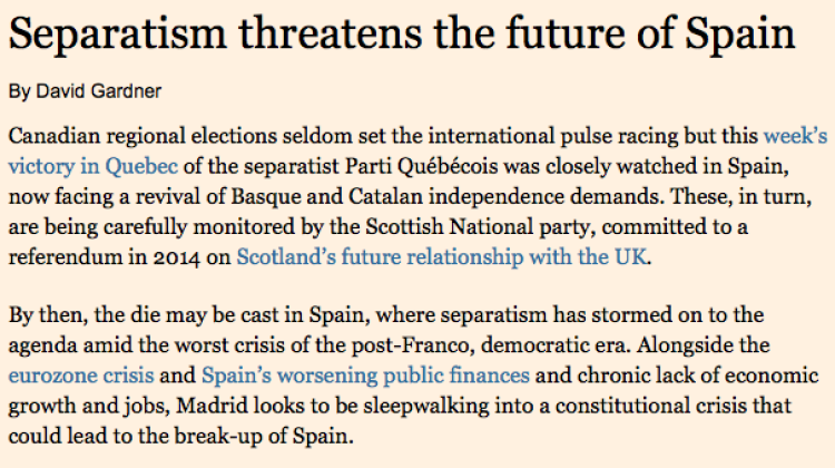 Captura de pantalla de l'article © FT