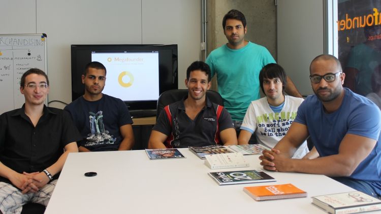 Imatge de l'equip de Megafounder, amb seu al Parc Científic i Tecnològic de Girona © ACN