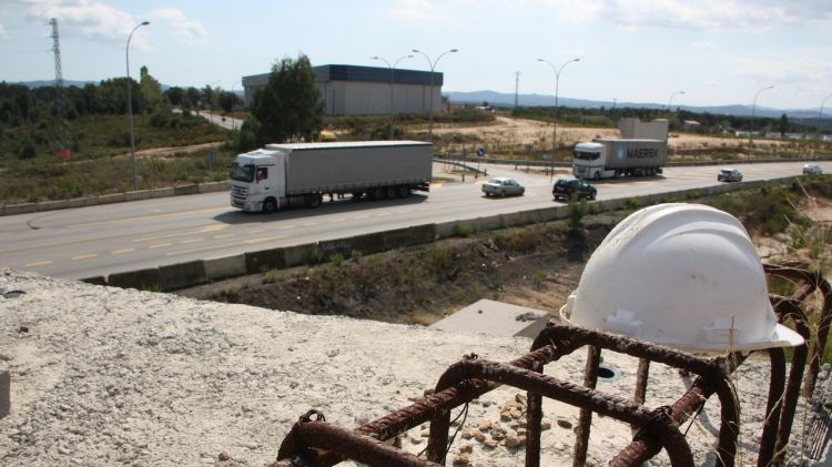 El tram de l'N-II entre Caldes de Malavella i Sils, porta més de dos anys amb les obres empantanegades