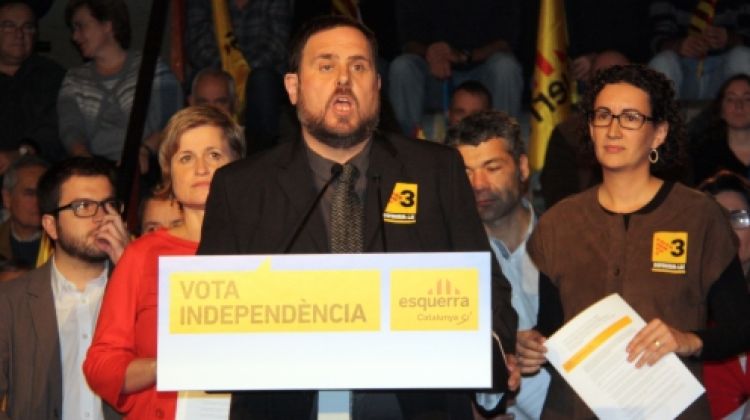 El candidat d'ERC a la presidència de la Generalitat, Oriol Junqueras © ACN