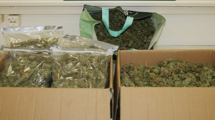 Marihuana interceptada per la Guàrdia Civil a La Jonquera © ACN