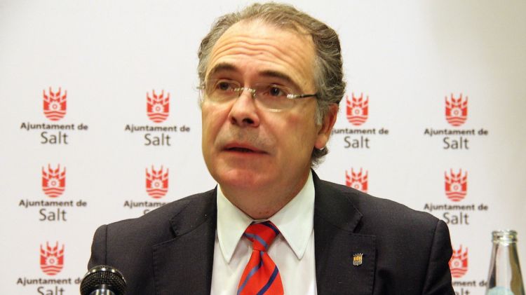 El president de la Diputació de Girona i alcalde de Salt, Jaume Torramadé, en una imatge d'arxiu © ACN