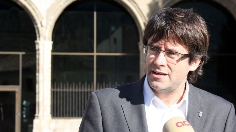 L'alcalde de Girona, Carles Puigdemont © ACN