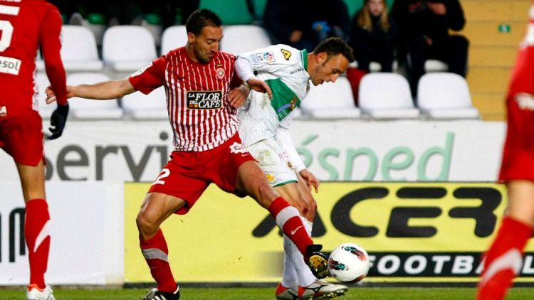 En l'últim precedent, l'Elx va véncer a casa per un ajustat 1-0 © Girona FC