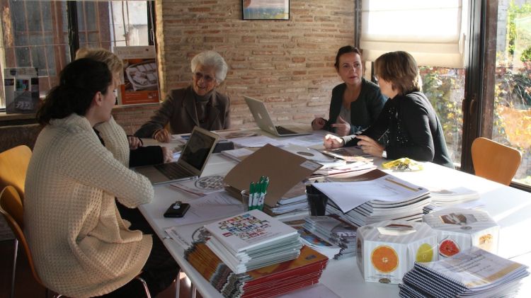 Claude Boch, Annie Sacerdoti i Assumpció Hosta © ACN