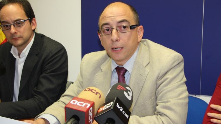 El vicepresident executiu i membre de la permanent d'Unió a Girona, Joan Cañada © ACN