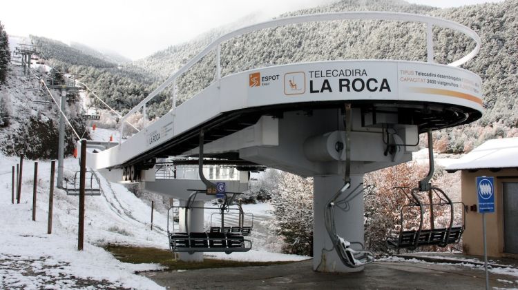 L'estació d'Espot Esquí porta acumulats uns 30 centímetres de neu © ACN