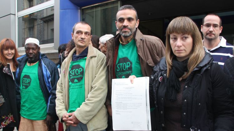 (De dreta a esquerra): Marta Afuera, José Ángel Gallegos i Ramon Mateu © ACN