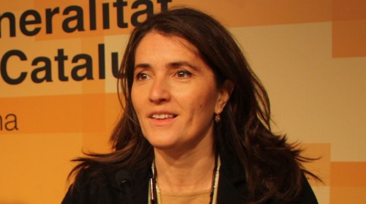 La secretària d'Ocupació i Relacions Laborals, Esther Sànchez © ACN