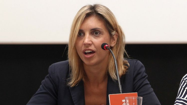 Marta Felip (esquerra) acompanyada per Fàtima Calvo © AG