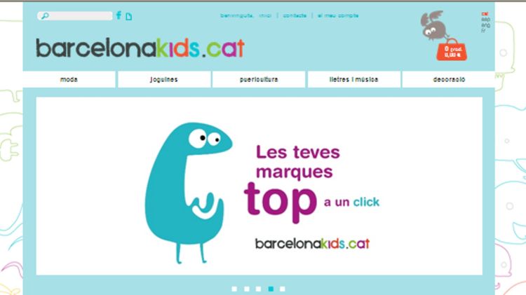 Captura del web BarcelonaKids © ACN