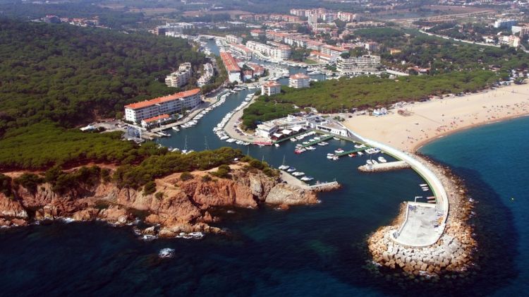 El port de Platja d'Aro