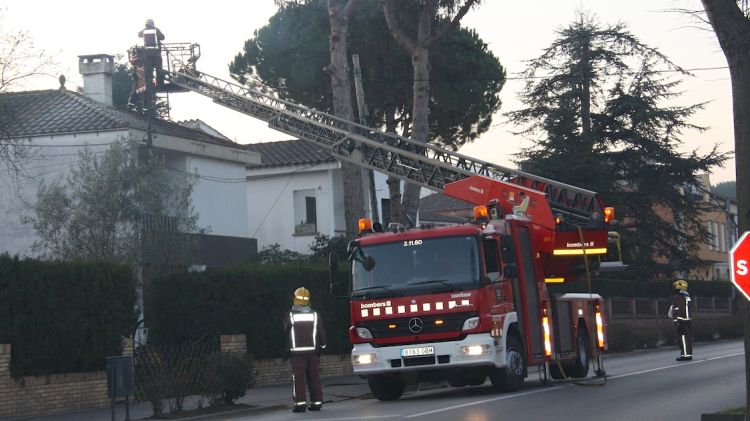 L'incendi s'ha produït en una xemeneia © ACN