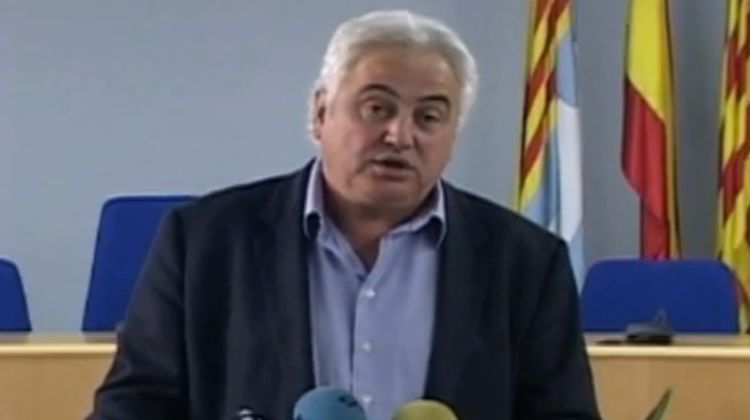 L'alcalde d'Olot, Josep Maria Corominas © Olot Televisió