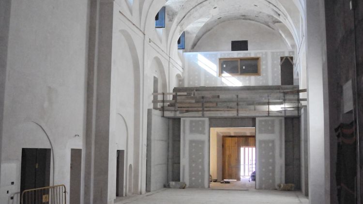 Interior del convent dels caputxlns (arxiu)