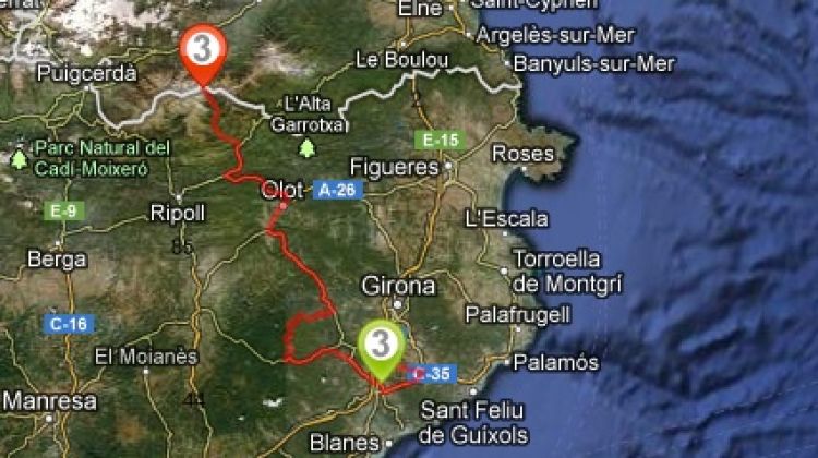 El dia de més afectació serà el dimecres amb 15 carreteres tallades