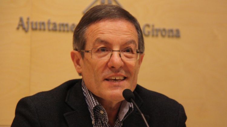 El defensor de la ciutadania de Girona, Ramon Llorente, aquest matí © ACN