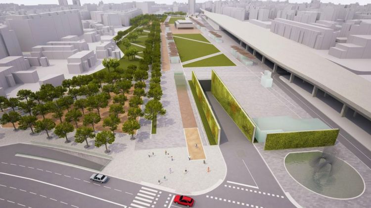 Aspecte que presentarà el Parc Central un cop acabat completament