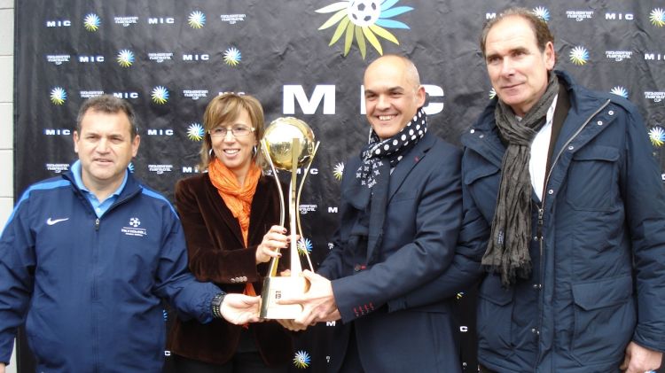 D’esquerra a dreta; Juanjo Rovira, M. Teresa Ferrés, David Bellver i Joan Curto