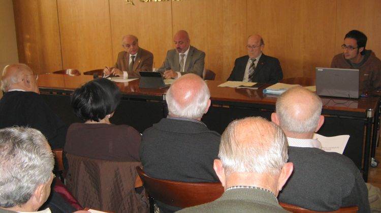 Un instant durant la desena assemblea general ordinària del Consell Consultiu de la Gent Gran