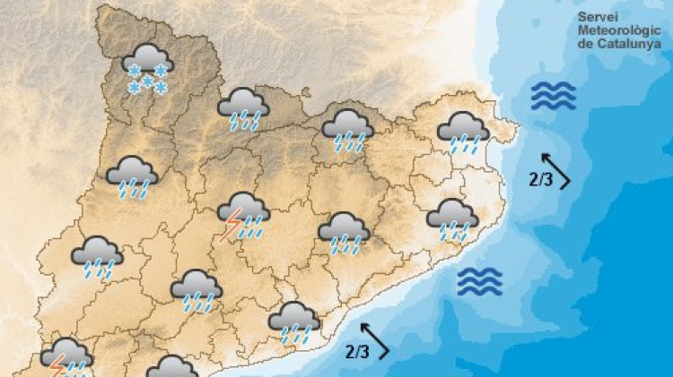 Previsió per aquest dimecres