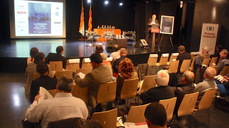 Inauguració de la 7a convenció de la premsa local i comarcal a Olot © ACN