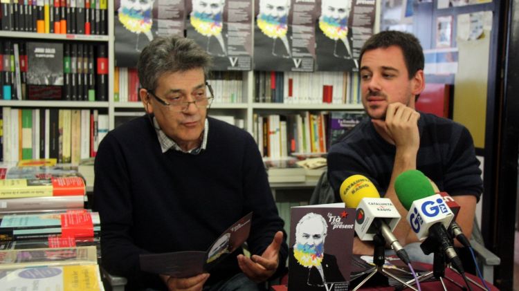 El llibreter, Guillem Terribas en un acte (arxiu)