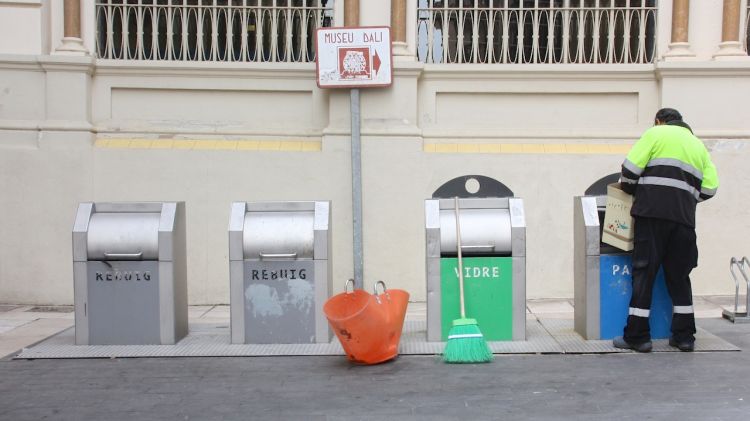 Figueres ha triplicat l'índex de recollida selectiva des de 2004 © ACN