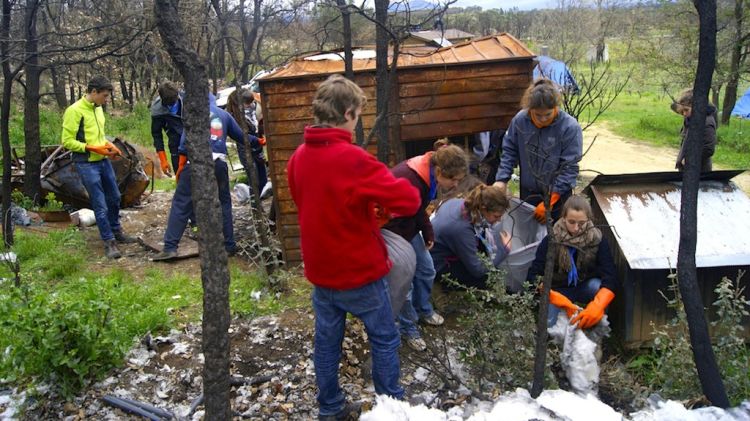 Els escoltes ajudaran a reparar els danys del #FocEmpordà