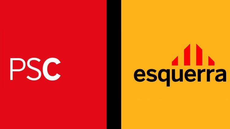 Logotips del PSC i ERC © AG