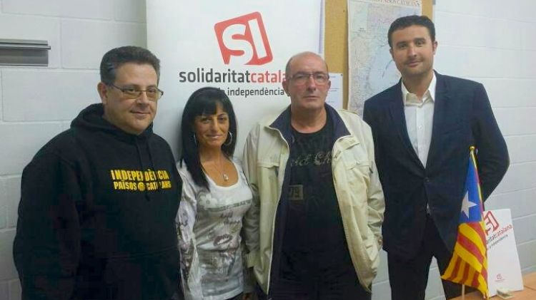 Integrants de la nova executiva i membres de Solidaritat