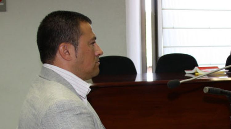 L'acusat, Joan Massaguer, al judici que ha quedat vist per a sentència © ACN