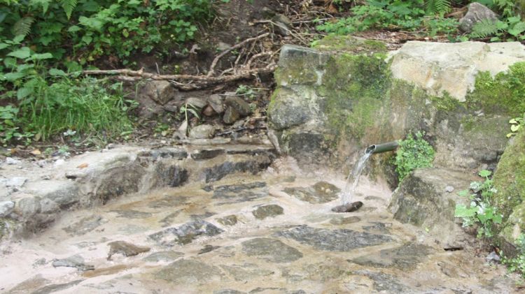 La font del Sot de les Branques a Susqueda que s'ha pogut recuperar © ACN