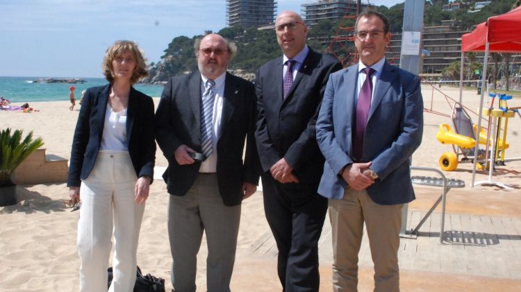 Ferran Roquer, Jordi Soler, Miquel Calm i Carme Rubió © ACN